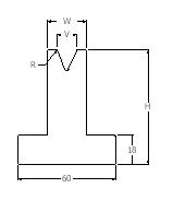 single vee tee tooling